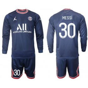 Paris Saint Germain MESSI 30 Kind Thuis Tenue 2021-22 L/S